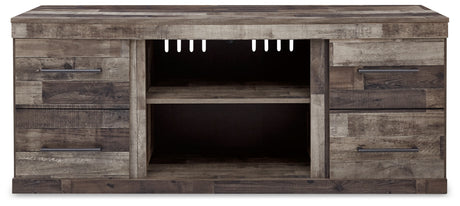 Derekson Multi Gray 60" TV Stand from Ashley Furniture - Luna Furniture
