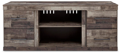 Derekson Multi Gray 60" TV Stand from Ashley Furniture - Luna Furniture