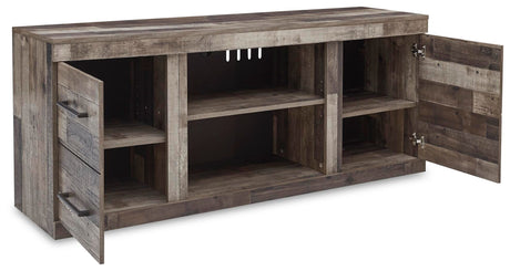 Derekson Multi Gray 60" TV Stand from Ashley - Luna Furniture