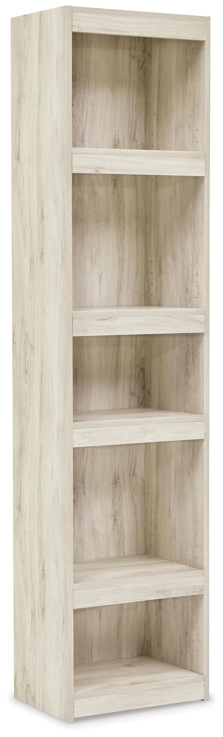 Bellaby Whitewash 4-Piece Entertainment Center from Ashley - Luna Furniture