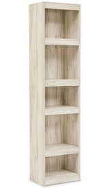 Bellaby Whitewash 4-Piece Entertainment Center with Electric Fireplace from Ashley - Luna Furniture