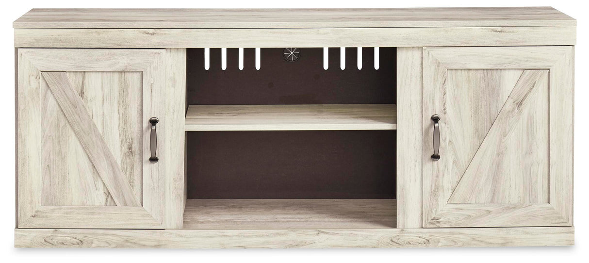 Bellaby Whitewash 60" TV Stand from Ashley - Luna Furniture