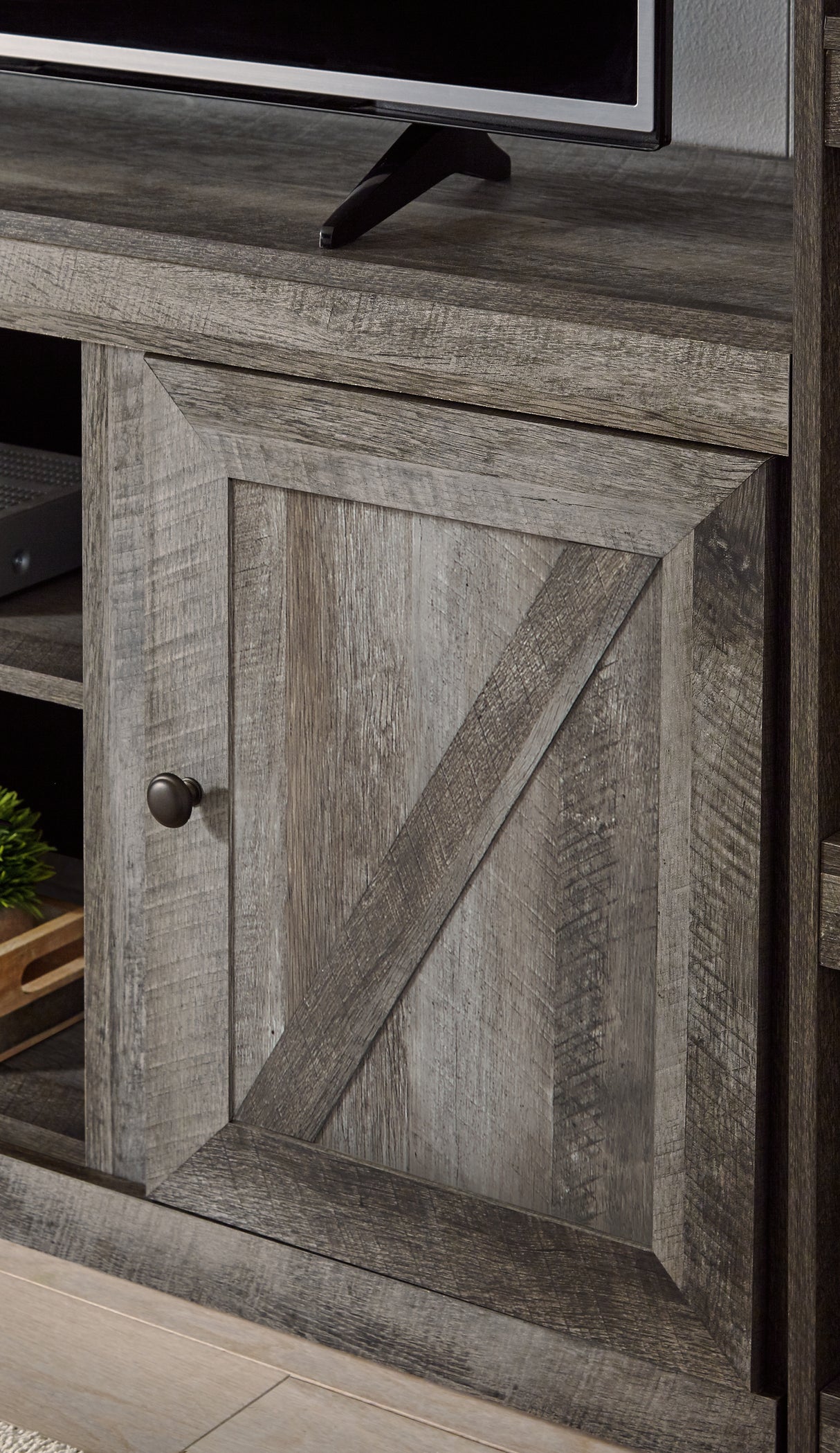 Wynnlow Gray 3-Piece Entertainment Center from Ashley - Luna Furniture