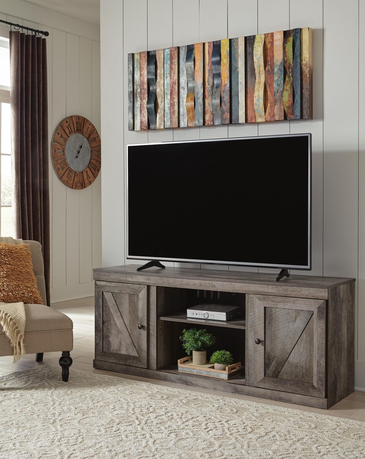 Wynnlow Gray 60" TV Stand from Ashley Furniture - Luna Furniture