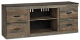 Trinell Brown 60" TV Stand from Ashley Furniture - Luna Furniture