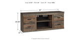 Trinell Brown 60" TV Stand from Ashley Furniture - Luna Furniture