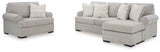 Eastonbridge Shadow Sofa Chaise and Oversized Chair from Ashley Furniture - Luna Furniture