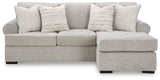 Eastonbridge Shadow Sofa Chaise and Oversized Chair from Ashley Furniture - Luna Furniture