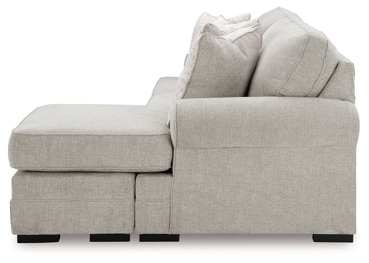 Eastonbridge Shadow Sofa Chaise and Oversized Chair from Ashley Furniture - Luna Furniture