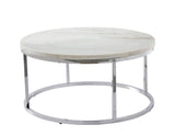 Echo 3-Piece Marble Top Occasional Table Set(Cocktail & 2 End Tables) from Steve Silver - Luna Furniture