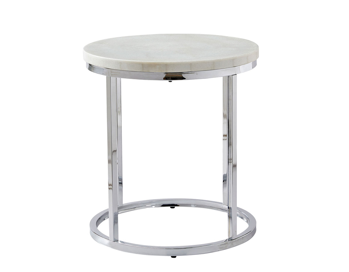 Echo 3-Piece Marble Top Occasional Table Set(Cocktail & 2 End Tables) from Steve Silver - Luna Furniture