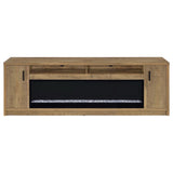 Eddy Mango 79-inch 2-Door TV Stand Fireplace Media Console from Coaster - Luna Furniture