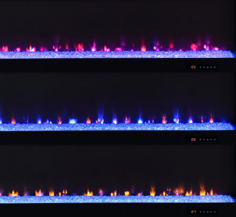 Eddy Mango 79-inch 2-Door TV Stand Fireplace Media Console from Coaster - Luna Furniture