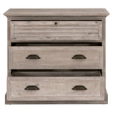 Eden 3-drawer Nightstand from Essentials For Living - Luna Furniture