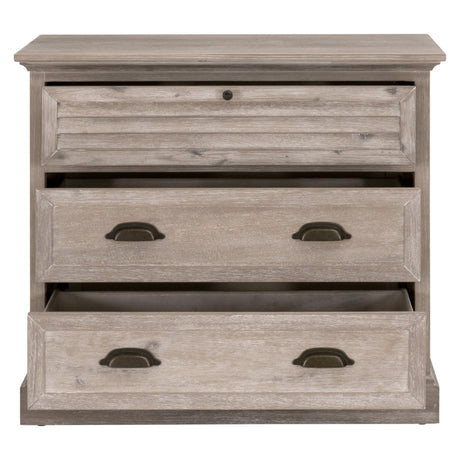 Eden 3-drawer Nightstand from Essentials For Living - Luna Furniture