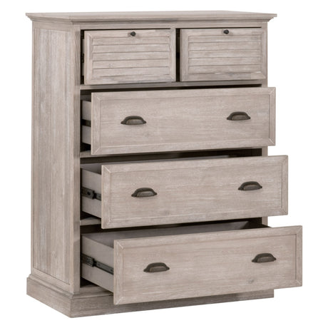 Eden 5-drawer High Chest from Essentials For Living - Luna Furniture