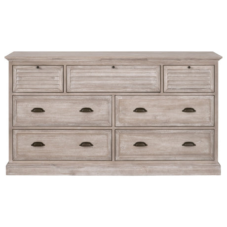 Eden 7-drawer Media Dresser from Essentials For Living - Luna Furniture