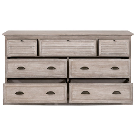 Eden 7-drawer Media Dresser from Essentials For Living - Luna Furniture