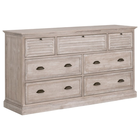 Eden 7-drawer Media Dresser from Essentials For Living - Luna Furniture