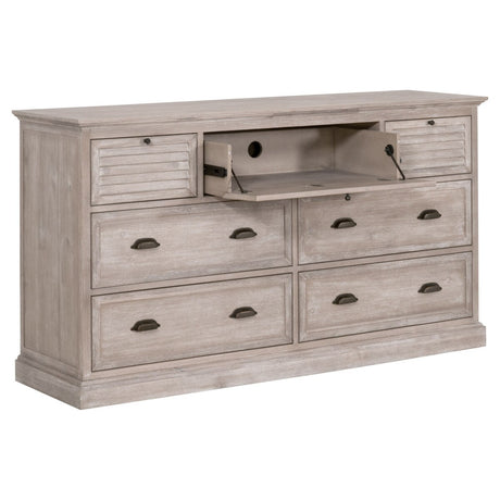Eden 7-drawer Media Dresser from Essentials For Living - Luna Furniture