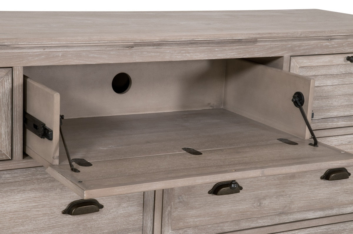 Eden 7-drawer Media Dresser from Essentials For Living - Luna Furniture