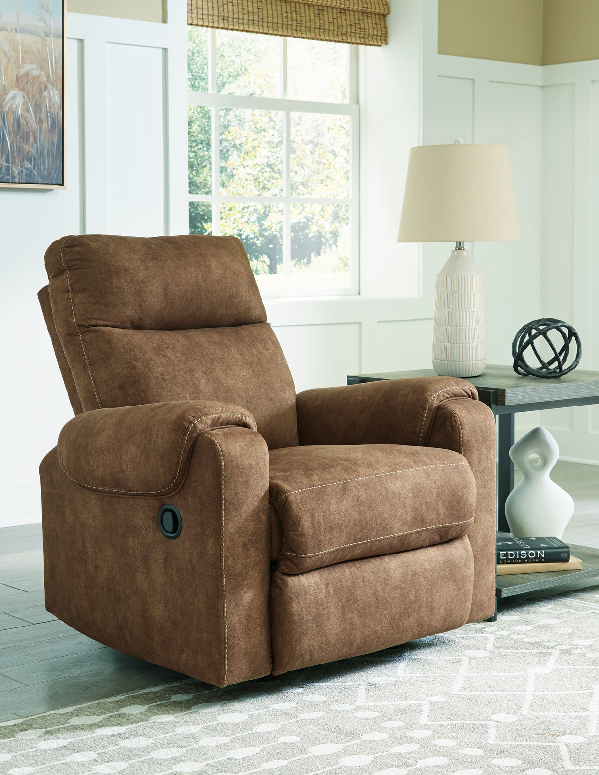 Edenwold Brindle Recliner from Ashley Furniture - Luna Furniture