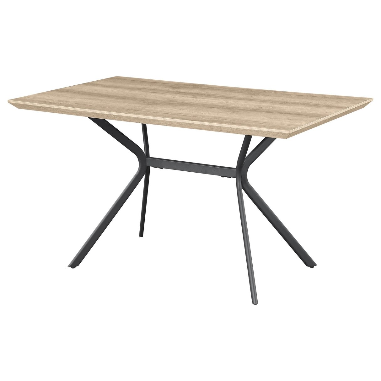 Edgecreek Light Brown Rectangular Wood Dining Table from Coaster - Luna Furniture