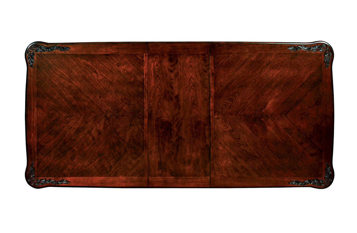 Elana Brown Cherry Extendable Dining Table from Furniture of America - Luna Furniture