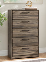Elbrim Brown Chest of Drawers from Ashley - Luna Furniture