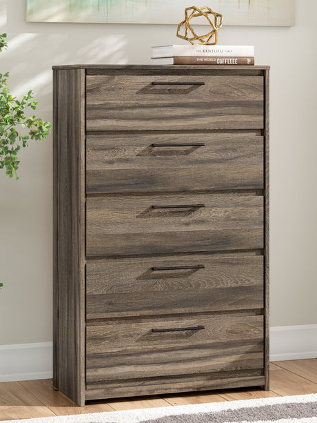 Elbrim Brown Chest of Drawers from Ashley - Luna Furniture