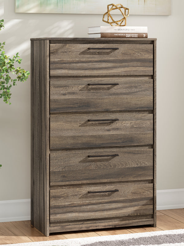 Elbrim Brown Chest of Drawers