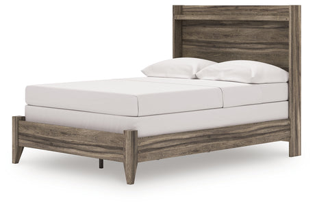 Elbrim Brown Full Panel Bed from Ashley - Luna Furniture