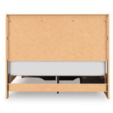 Elbrim Brown Queen Panel Storage Bed from Ashley - Luna Furniture