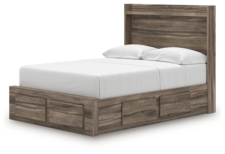 Elbrim Full Panel Storage Bed, Dresser and Mirror from Ashley - Luna Furniture