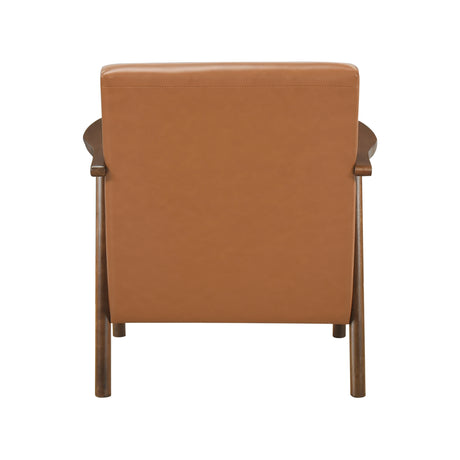 Eli Brown Accent Chair from Homelegance - Luna Furniture