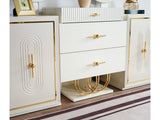 Marsel Diningroom Consol With Mirror from Furnia - Luna Furniture
