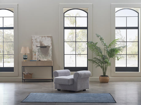 Elita Koopsi Light Gray Armchair from Bellona - Luna Furniture