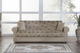 Elita S Yasemin Beige 3-Seat Sleeper Sofa from Bellona - Luna Furniture