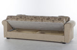 Elita S Yasemin Beige 3-Seat Sleeper Sofa from Bellona - Luna Furniture