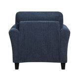 Ellery Navy Chair from Homelegance - Luna Furniture