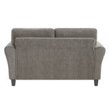 Ellery Pewter Loveseat from Homelegance - Luna Furniture