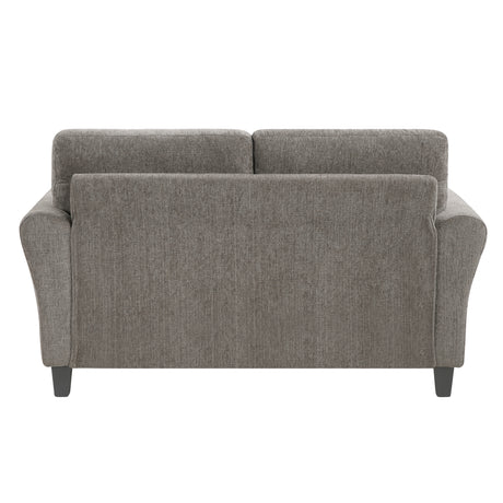 Ellery Pewter Loveseat from Homelegance - Luna Furniture