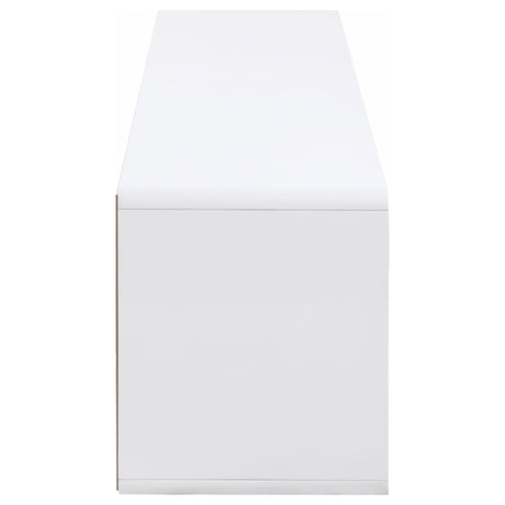 Ellice White TV Stand Media Console from Coaster - Luna Furniture