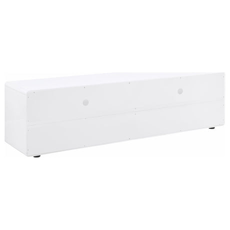Ellice White TV Stand Media Console from Coaster - Luna Furniture