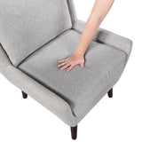 Ellie Dark Gray Accent Chair from Homelegance - Luna Furniture