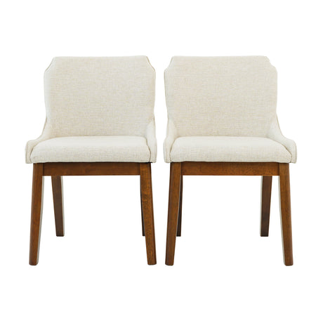 Ellis Beige Linen Dining Chair from Midinmod - Luna Furniture