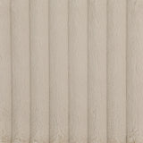 Ellorie Beige Upholstered Channel Back Curved Sofa from Coaster - Luna Furniture