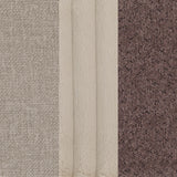 Ellorie Beige Upholstered Channel Back Curved Sofa from Coaster - Luna Furniture