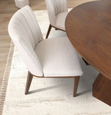 Elmwood Beige Fabric Dining Chair (Set Of 2) from Ashcroft Furniture - Luna Furniture