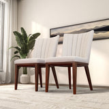 Elmwood Beige Fabric Dining Chair (Set Of 2) from Ashcroft Furniture - Luna Furniture